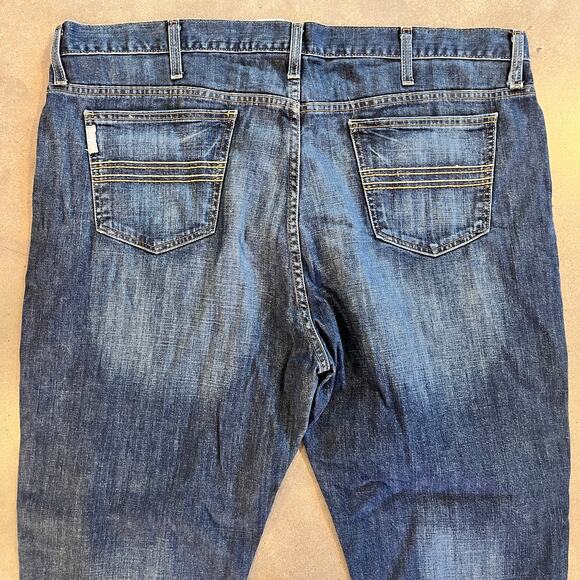 Cinch Silver Label Performance Stretch Mid Rise Straight Leg Jeans Men 42L x 30W - Picture 5 of 8
